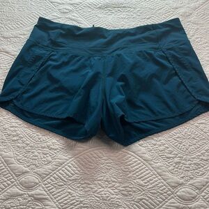 Lululemon Athletica Blue Athletic Shorts Modern Fit